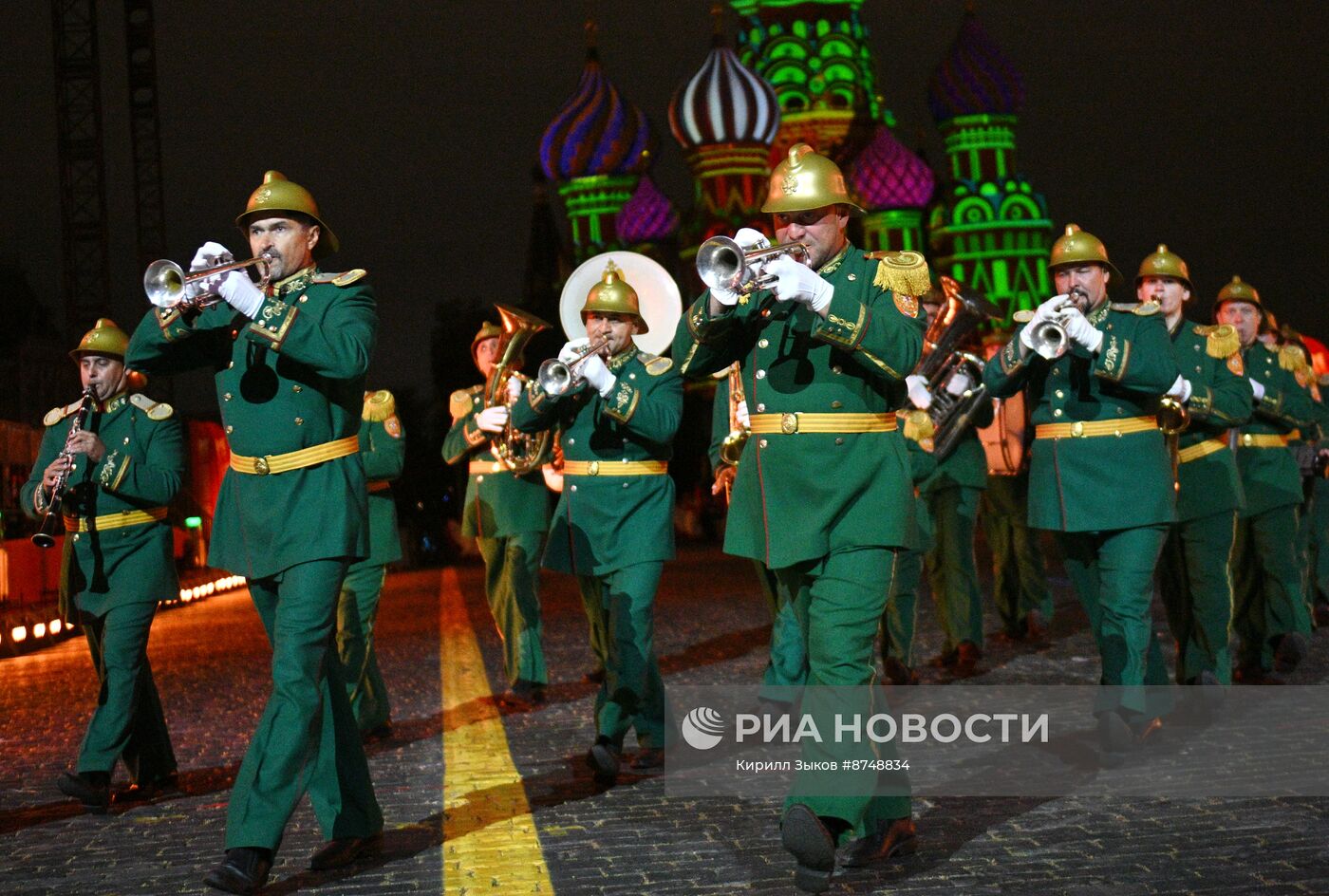 Международный военно-музыкальный фестиваль "Спасская башня"