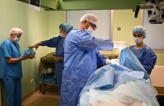 Работа Федерального медицинского центра им. А. И. Бурназяна ФМБА России