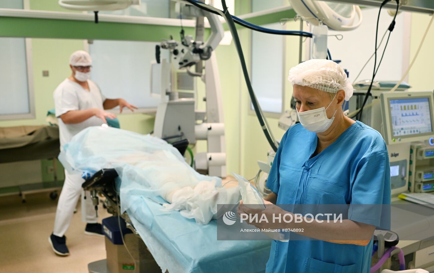 Работа Федерального медицинского центра им. А. И. Бурназяна ФМБА России