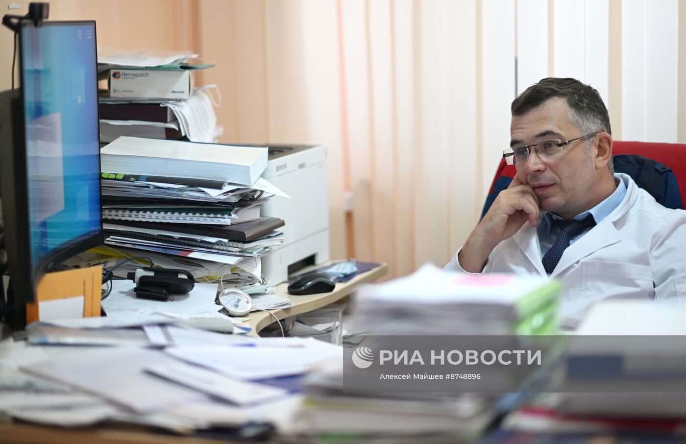 Работа Федерального медицинского центра им. А. И. Бурназяна ФМБА России