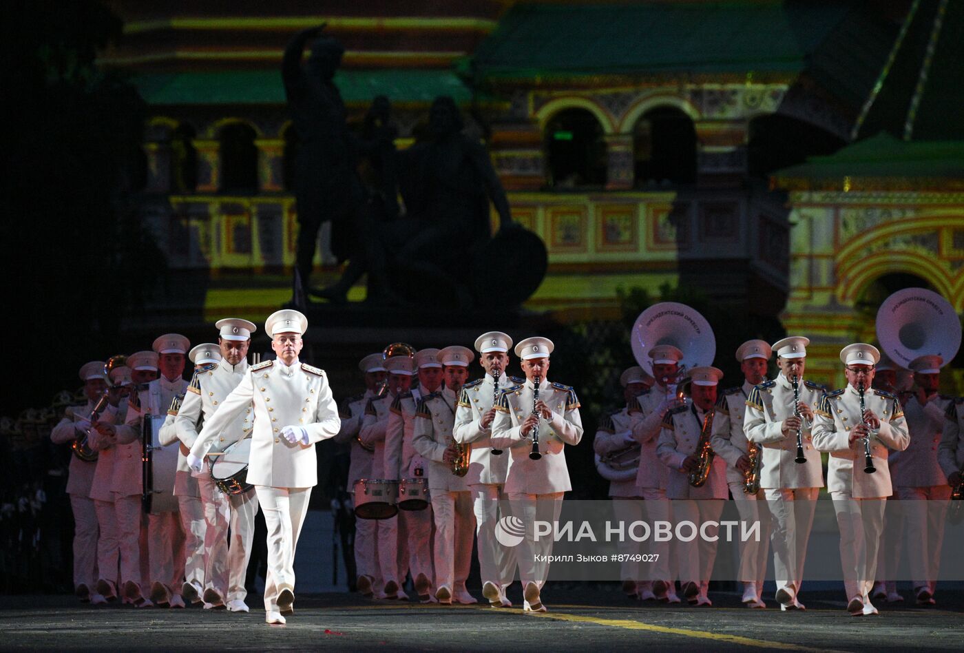 Международный военно-музыкальный фестиваль "Спасская башня"