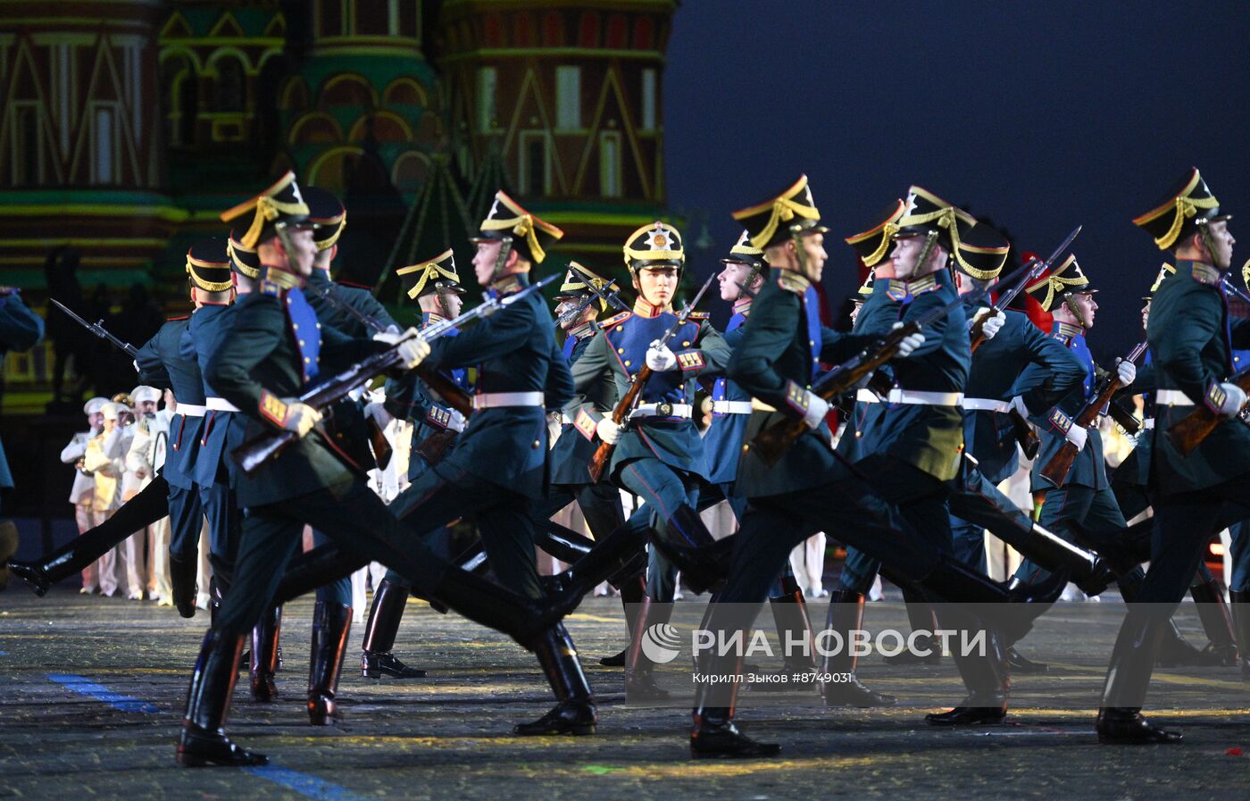 Международный военно-музыкальный фестиваль "Спасская башня"