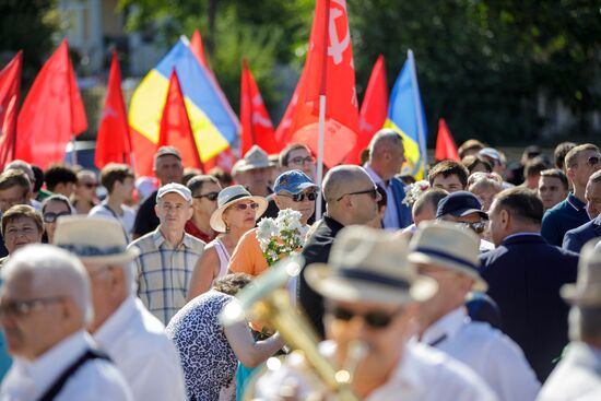 Мероприятия в Молдавии в честь 80-летия освобождения республики от фашистской оккупации