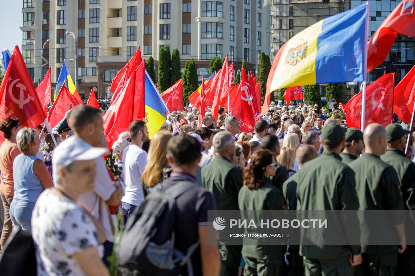 Мероприятия в Молдавии в честь 80-летия освобождения республики от фашистской оккупации