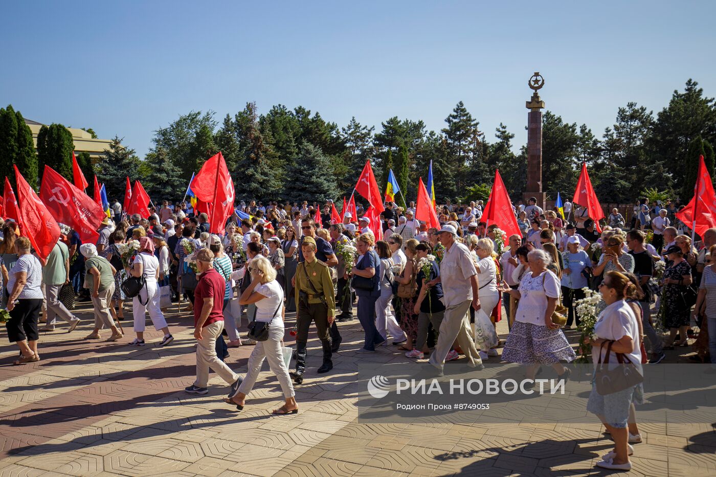 Мероприятия в Молдавии в честь 80-летия освобождения республики от фашистской оккупации