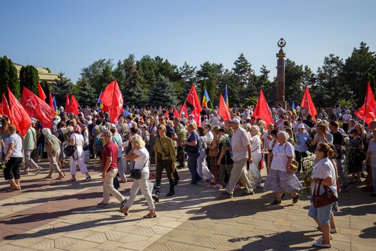 Мероприятия в Молдавии в честь 80-летия освобождения республики от фашистской оккупации