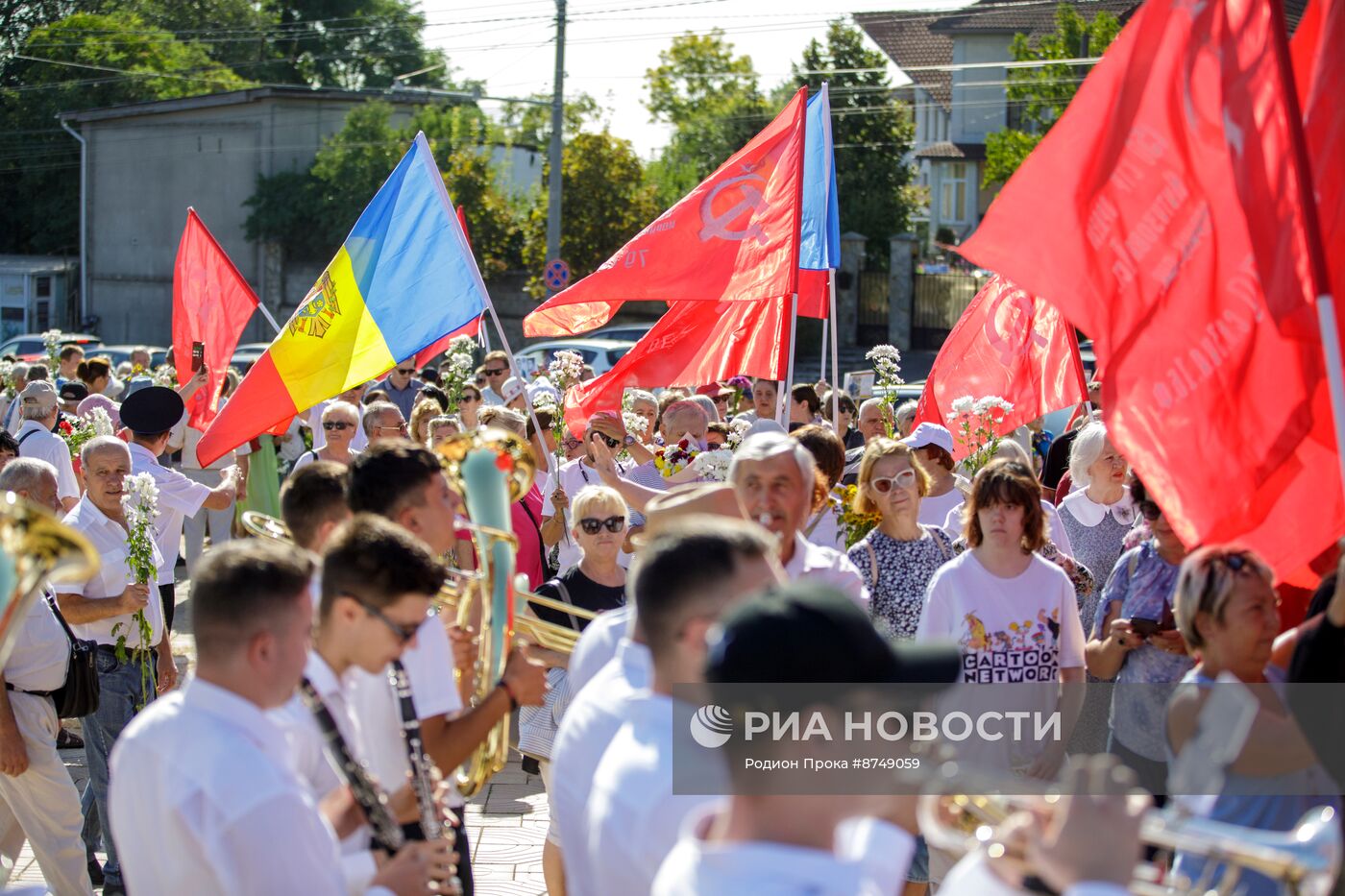 Мероприятия в Молдавии в честь 80-летия освобождения республики от фашистской оккупации