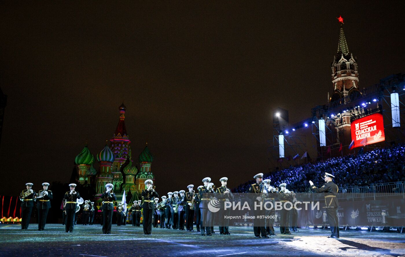 Международный военно-музыкальный фестиваль "Спасская башня"