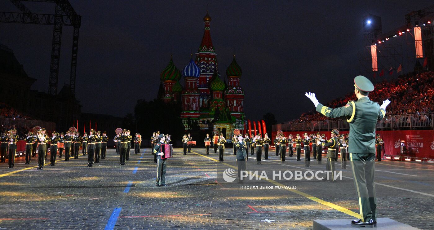 Международный военно-музыкальный фестиваль "Спасская башня"