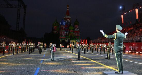 Международный военно-музыкальный фестиваль "Спасская башня"