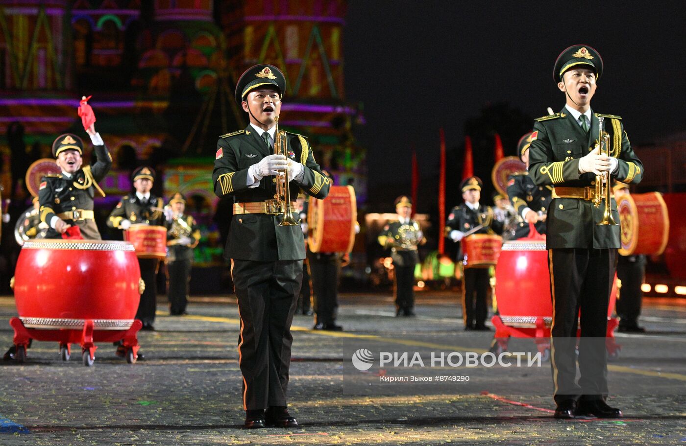 Международный военно-музыкальный фестиваль "Спасская башня"