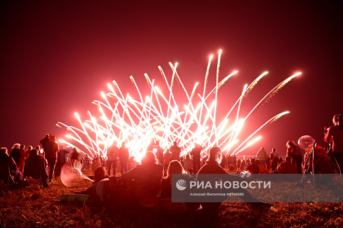 Международный фестиваль фейерверков "Ростех" в Суздале