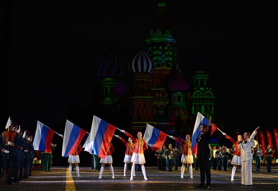 Международный военно-музыкальный фестиваль "Спасская башня"