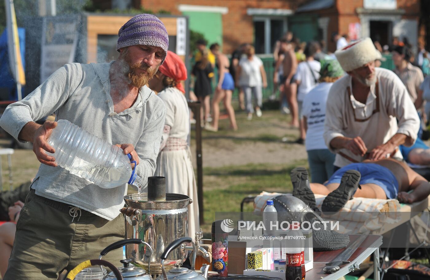 Этнофестиваль "Атмановские кулачки" в Тамбовской области