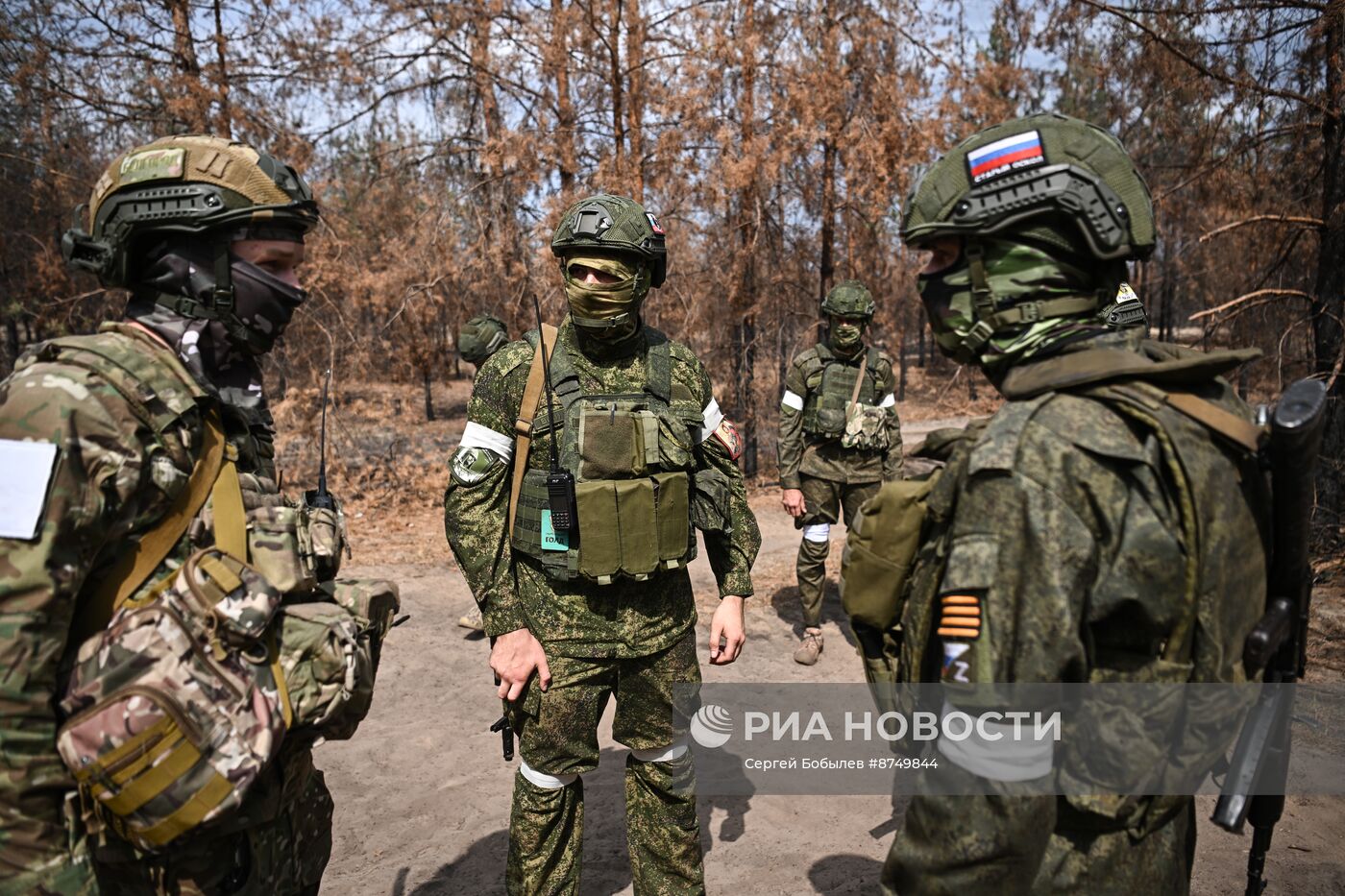 Работа расчета РСЗО "Ураган" 20-й гвардейской Краснознаменной общевойсковой армии