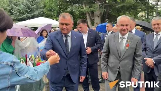 Ярмарка декоративно-прикладного искусства и народных промыслов проходит в Цхинвале