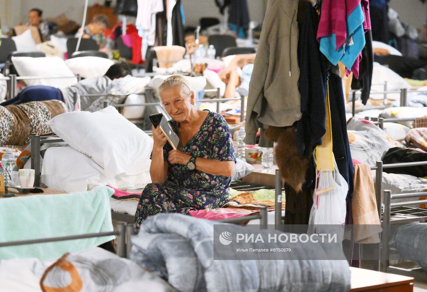 Пункты временного размещения для эвакуированных жителей Курской области