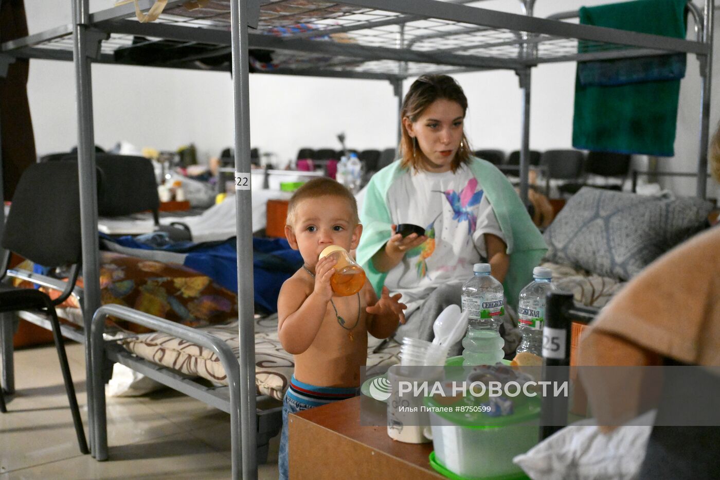 Пункты временного размещения для эвакуированных жителей Курской области