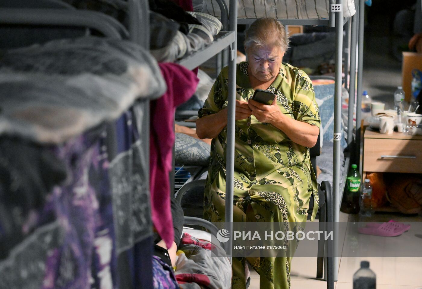 Пункты временного размещения для эвакуированных жителей Курской области