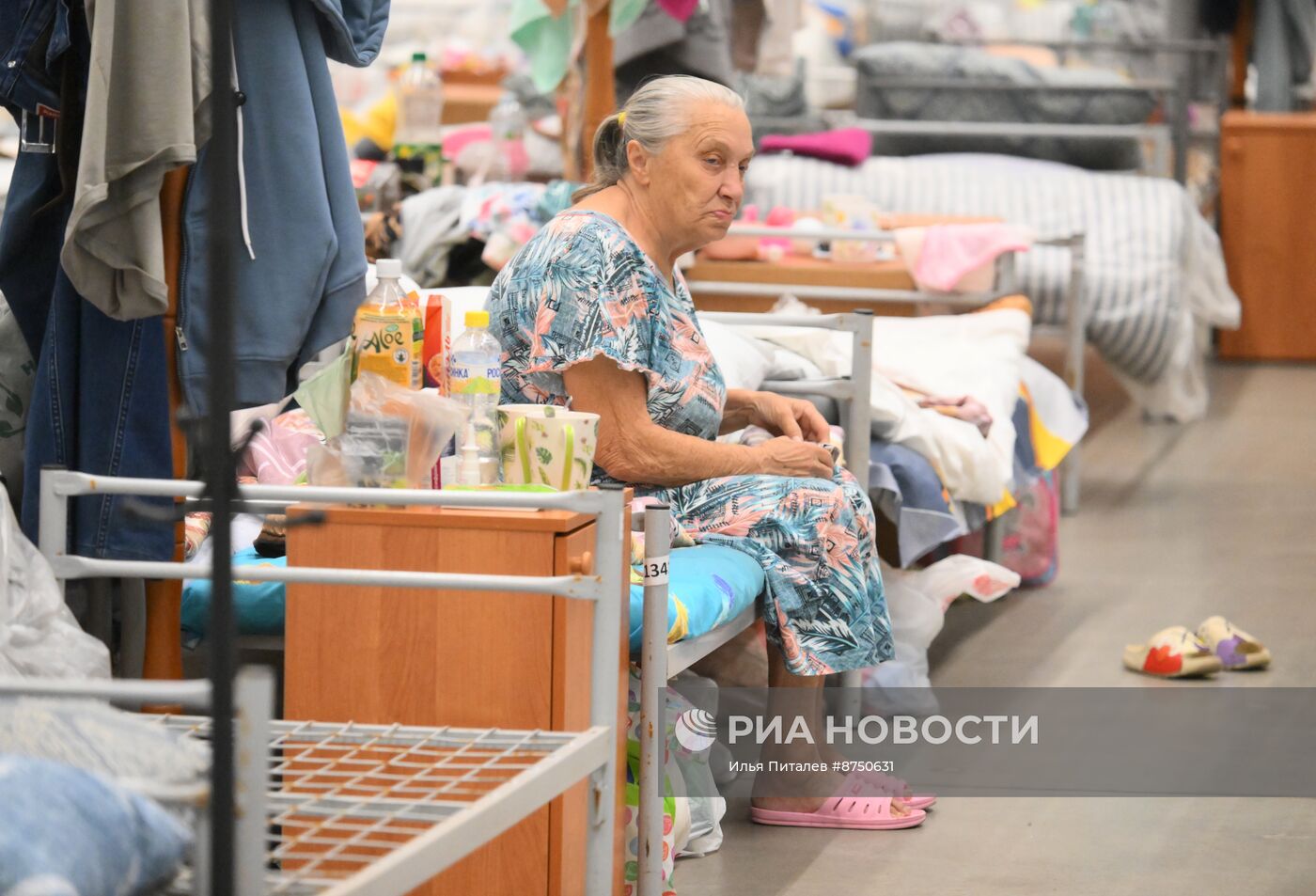 Пункты временного размещения для эвакуированных жителей Курской области