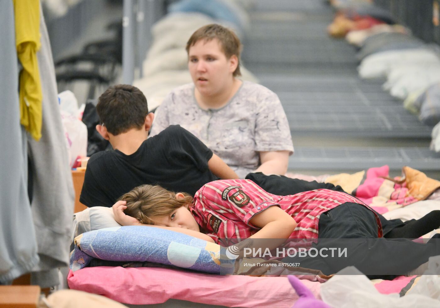 Пункты временного размещения для эвакуированных жителей Курской области