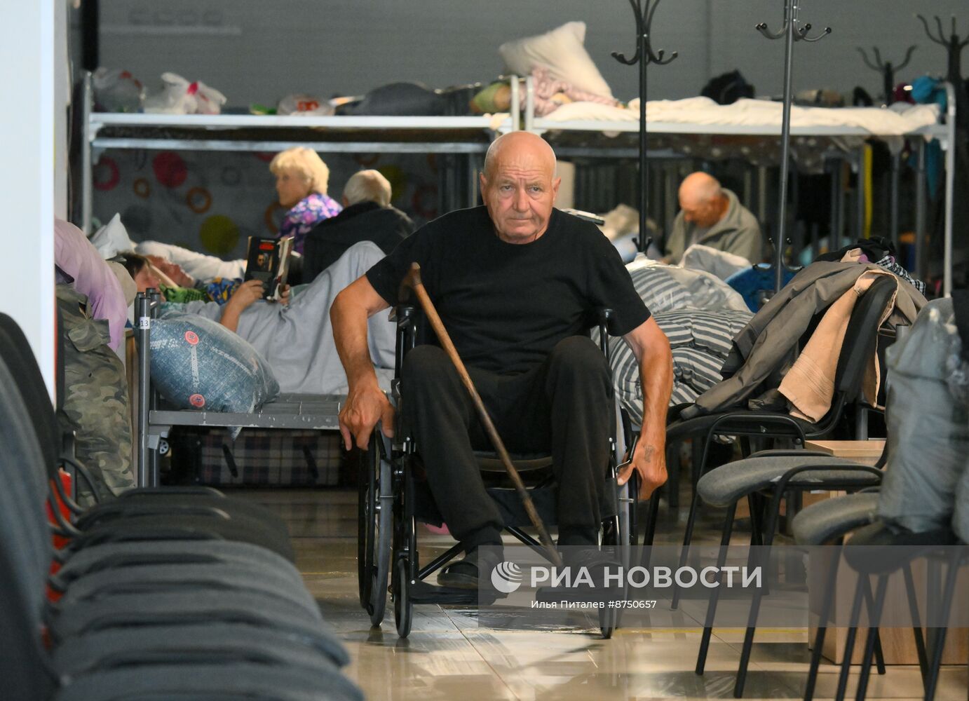 Пункты временного размещения для эвакуированных жителей Курской области