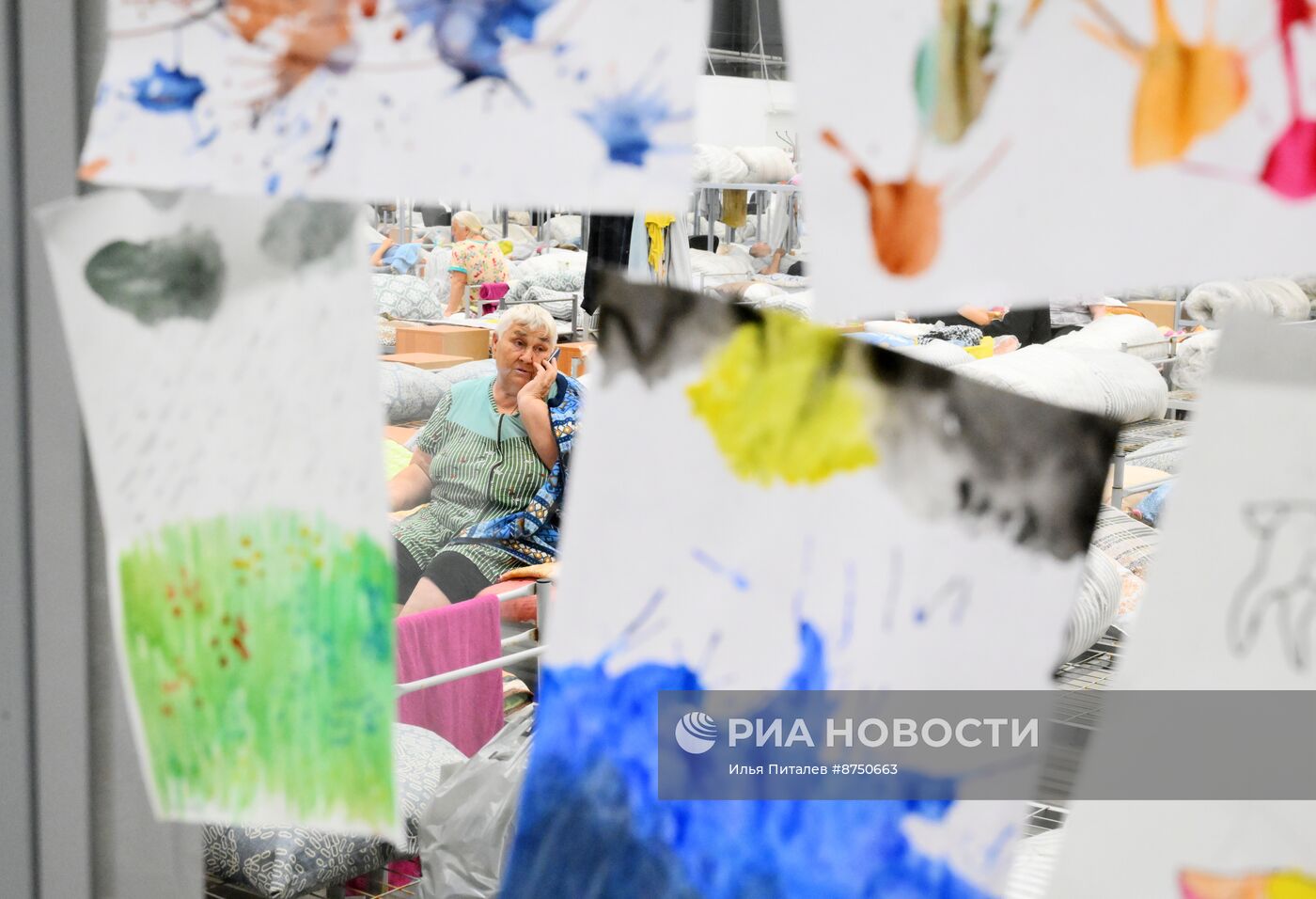 Пункты временного размещения для эвакуированных жителей Курской области