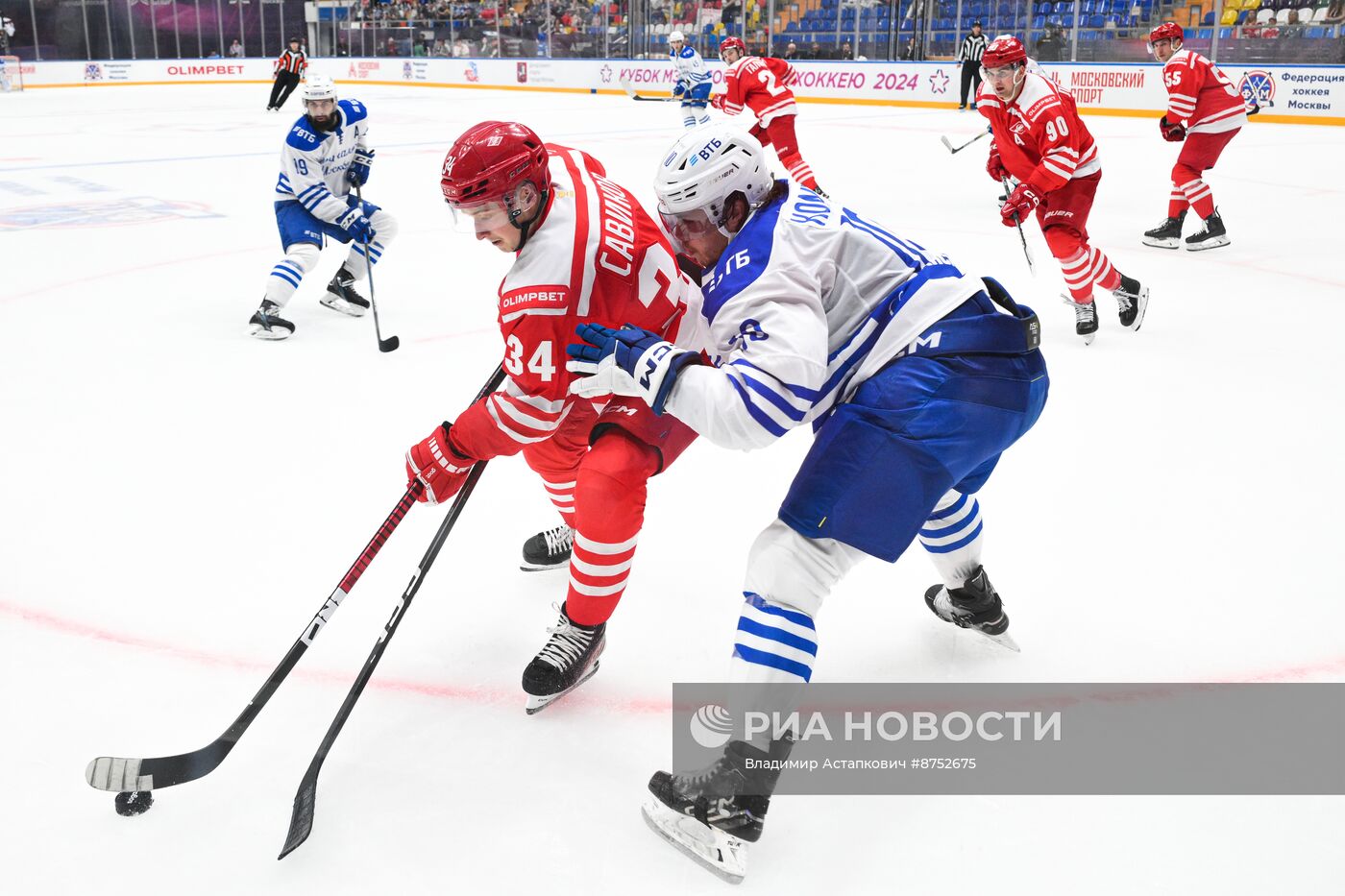 Кубок мэра Москвы по хоккею: "Спартак" - "Динамо"