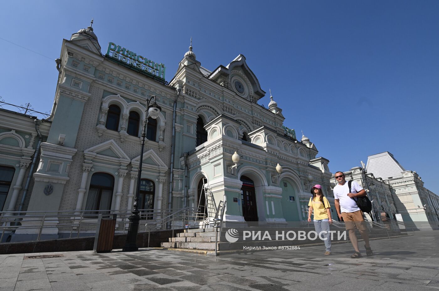 Открытие Рижского вокзала после реконструкции