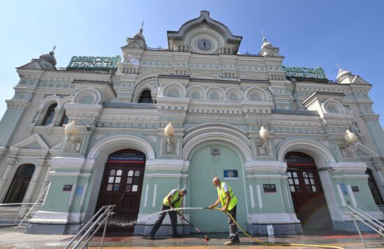 Открытие Рижского вокзала после реконструкции