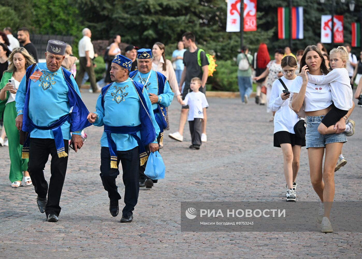 Празднование Дня города в Казани