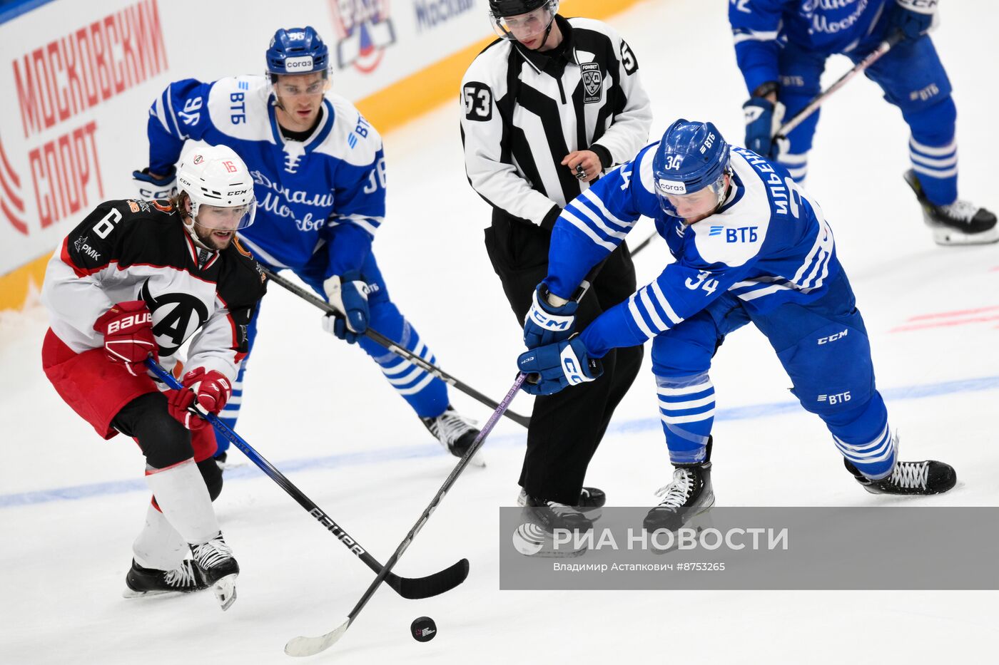 Кубок мэра Москвы по хоккею. Динамо - Автомобилист