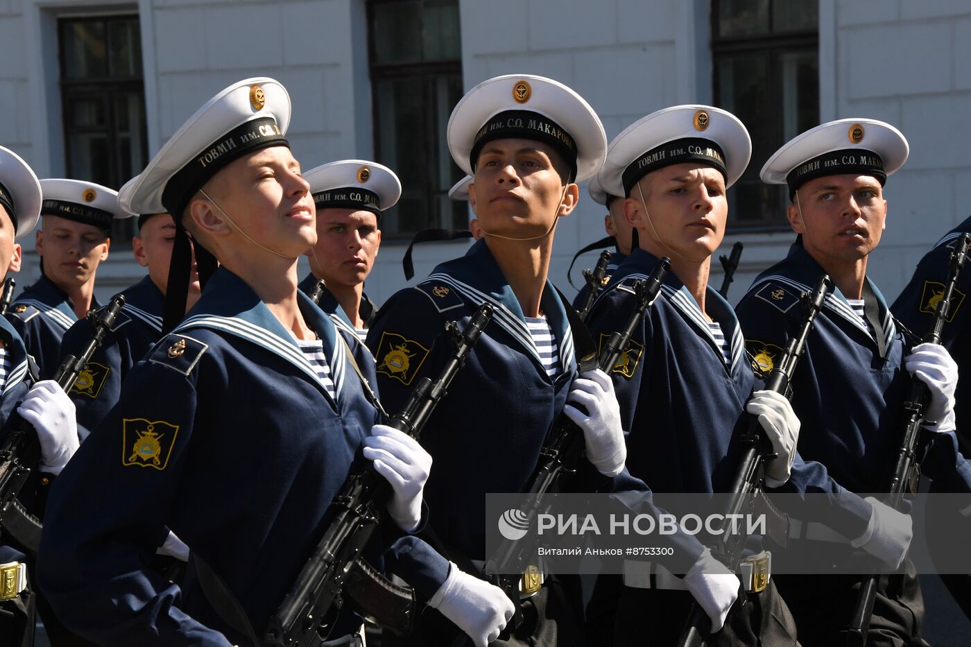 Принятие присяги в Тихоокеанском военно-морском училище