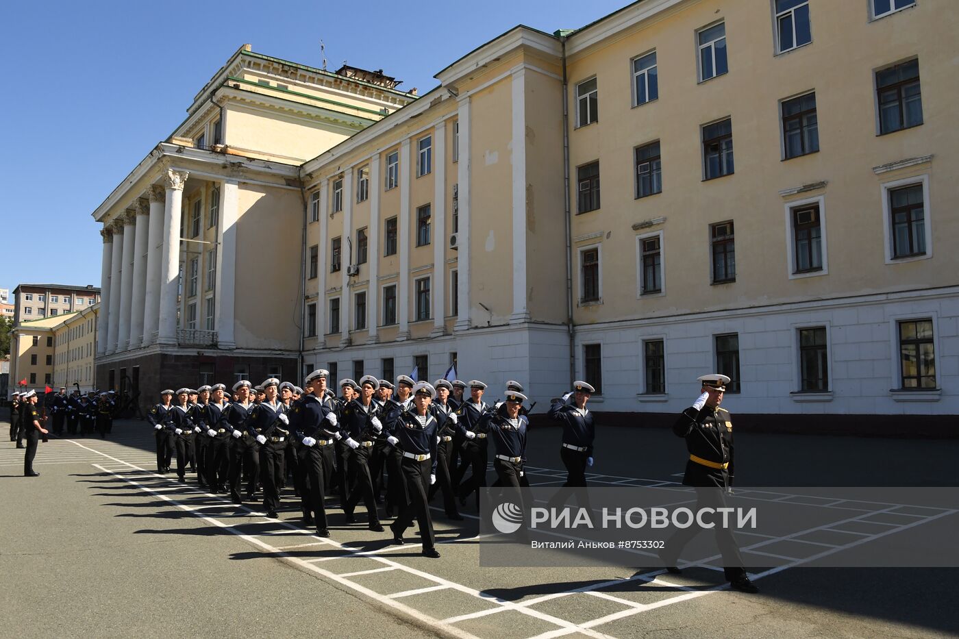 Принятие присяги в Тихоокеанском военно-морском училище