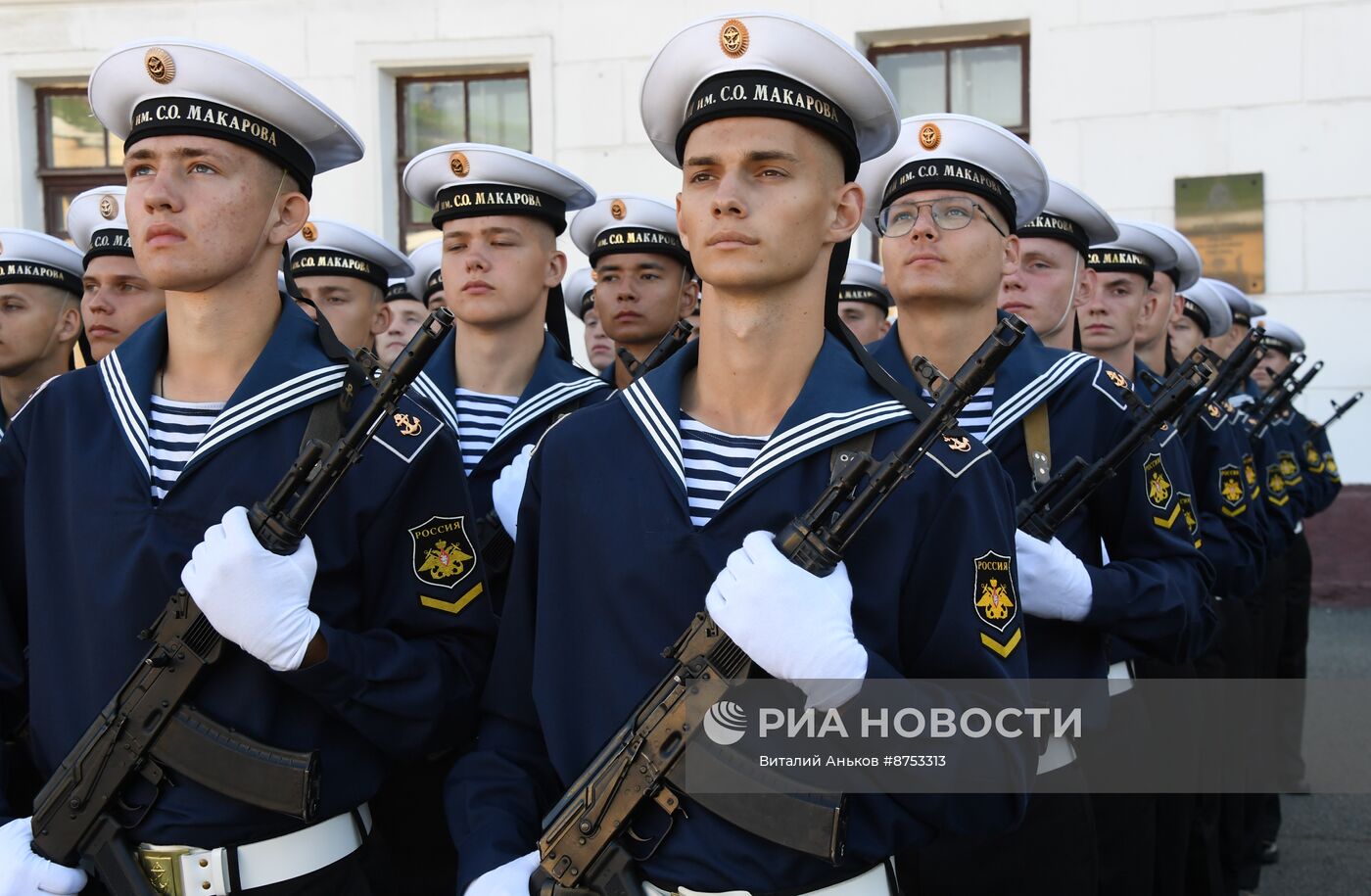 Принятие присяги в Тихоокеанском военно-морском училище