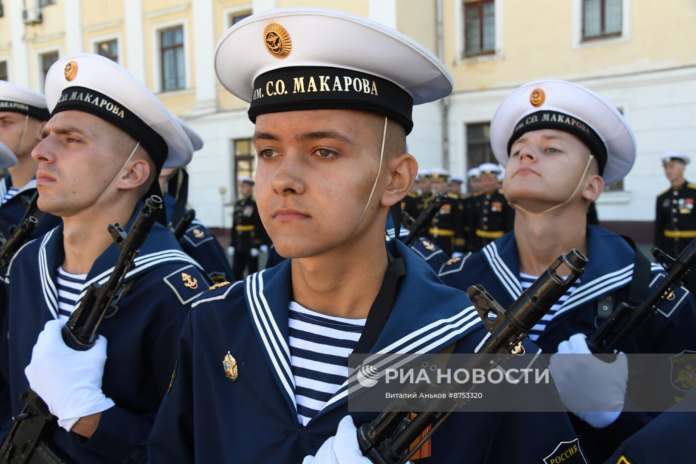 Принятие присяги в Тихоокеанском военно-морском училище