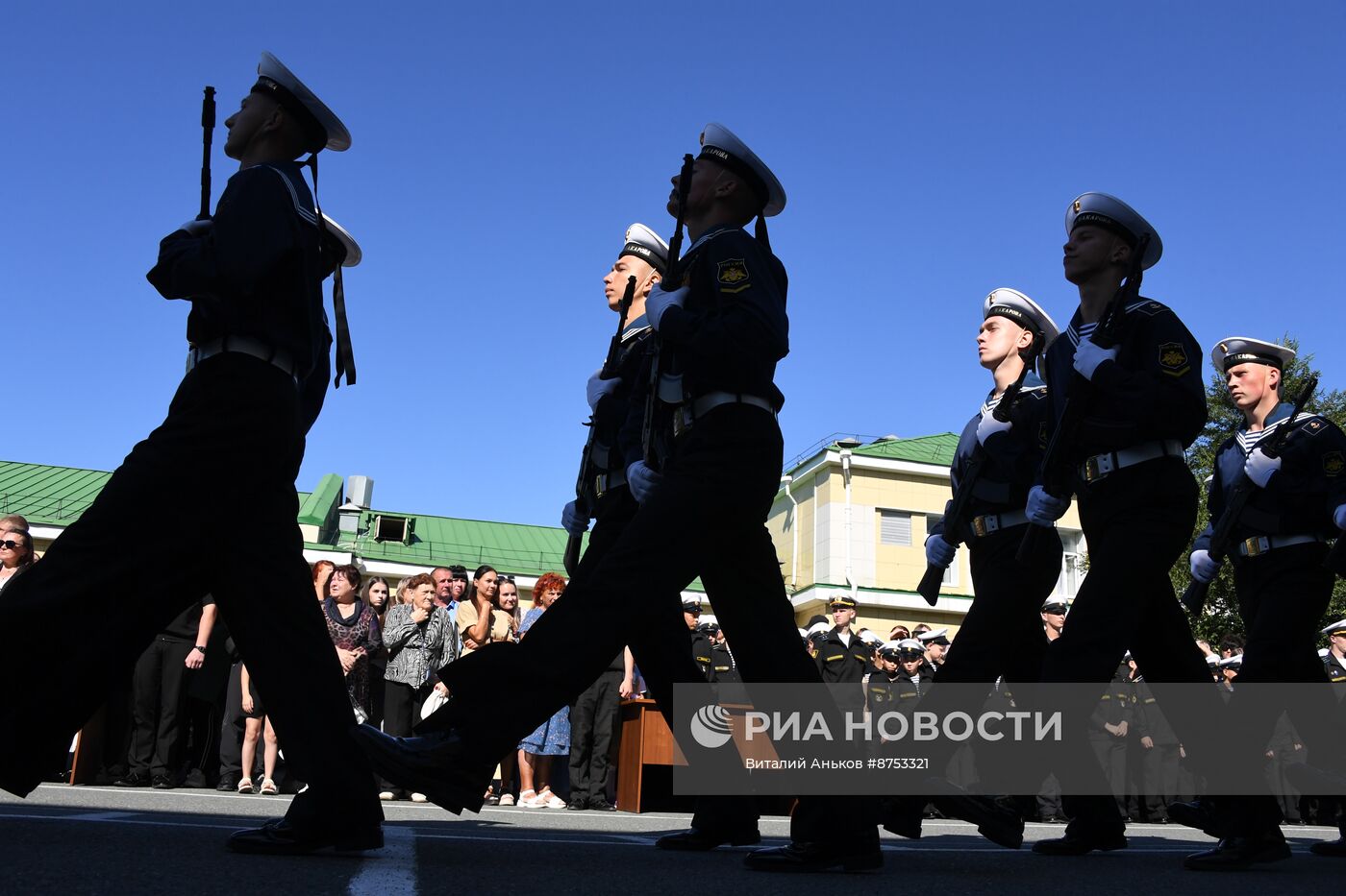 Принятие присяги в Тихоокеанском военно-морском училище