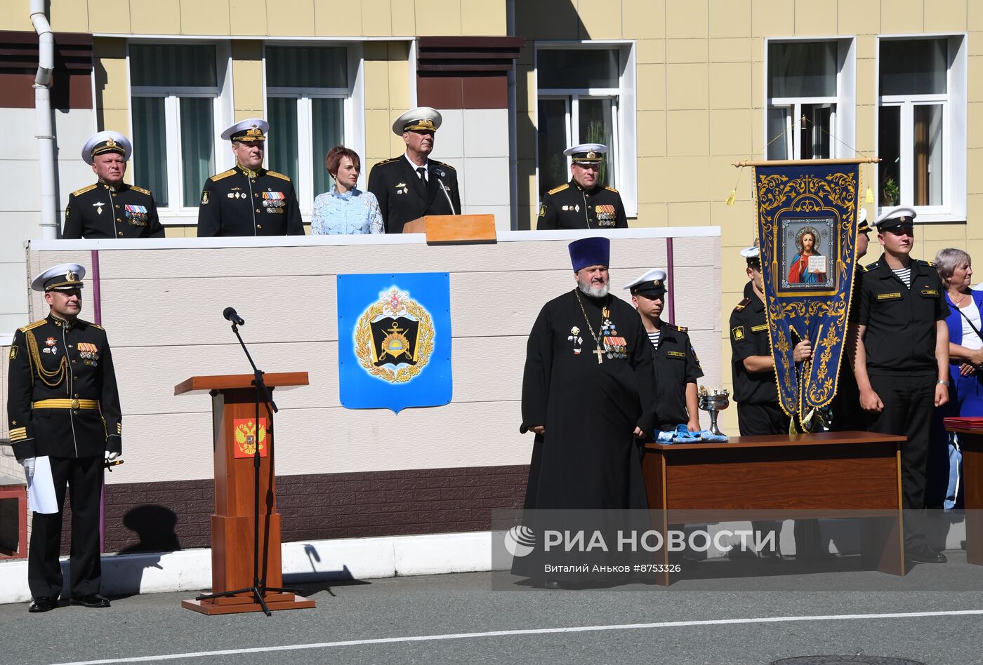 Принятие присяги в Тихоокеанском военно-морском училище