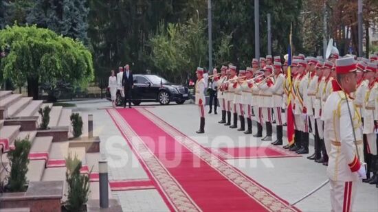 В Кишиневе началась официальная встреча президентов Молдовы и Румынии