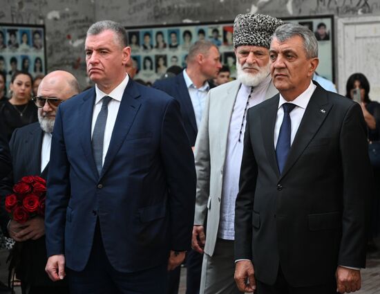 Годовщина трагедии в школе № 1 Беслана