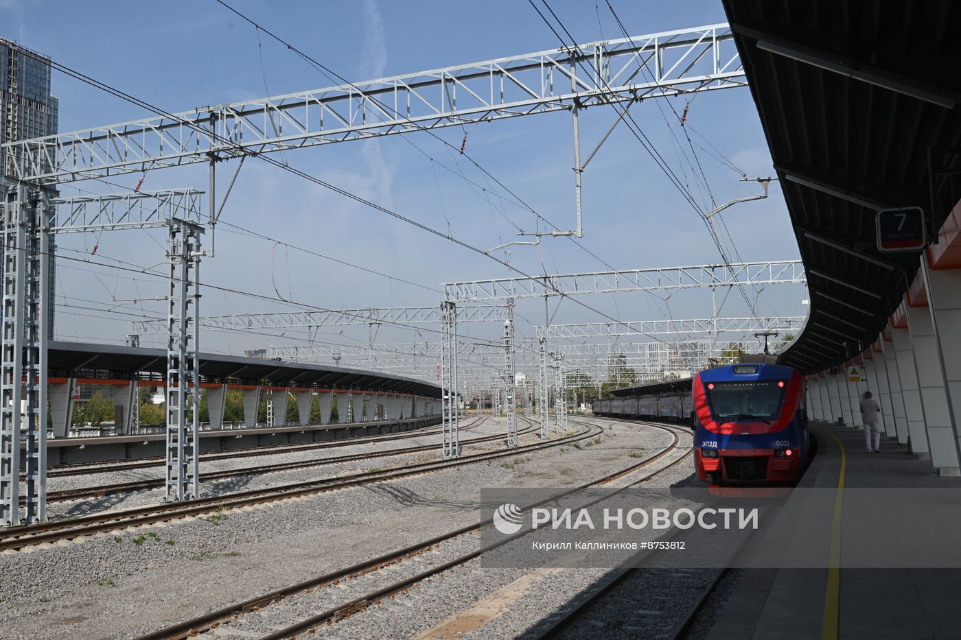 Открытие Рижского вокзала после реконструкции