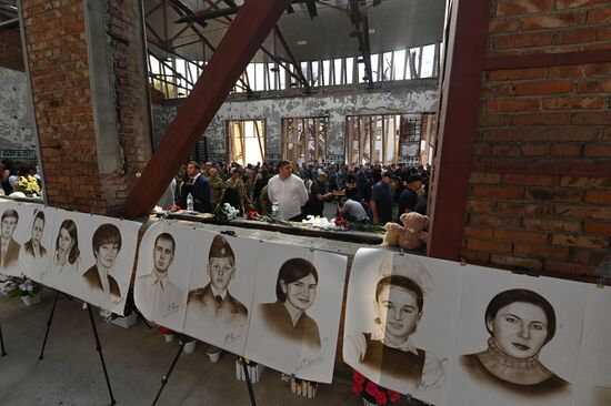 Годовщина трагедии в школе № 1 Беслана