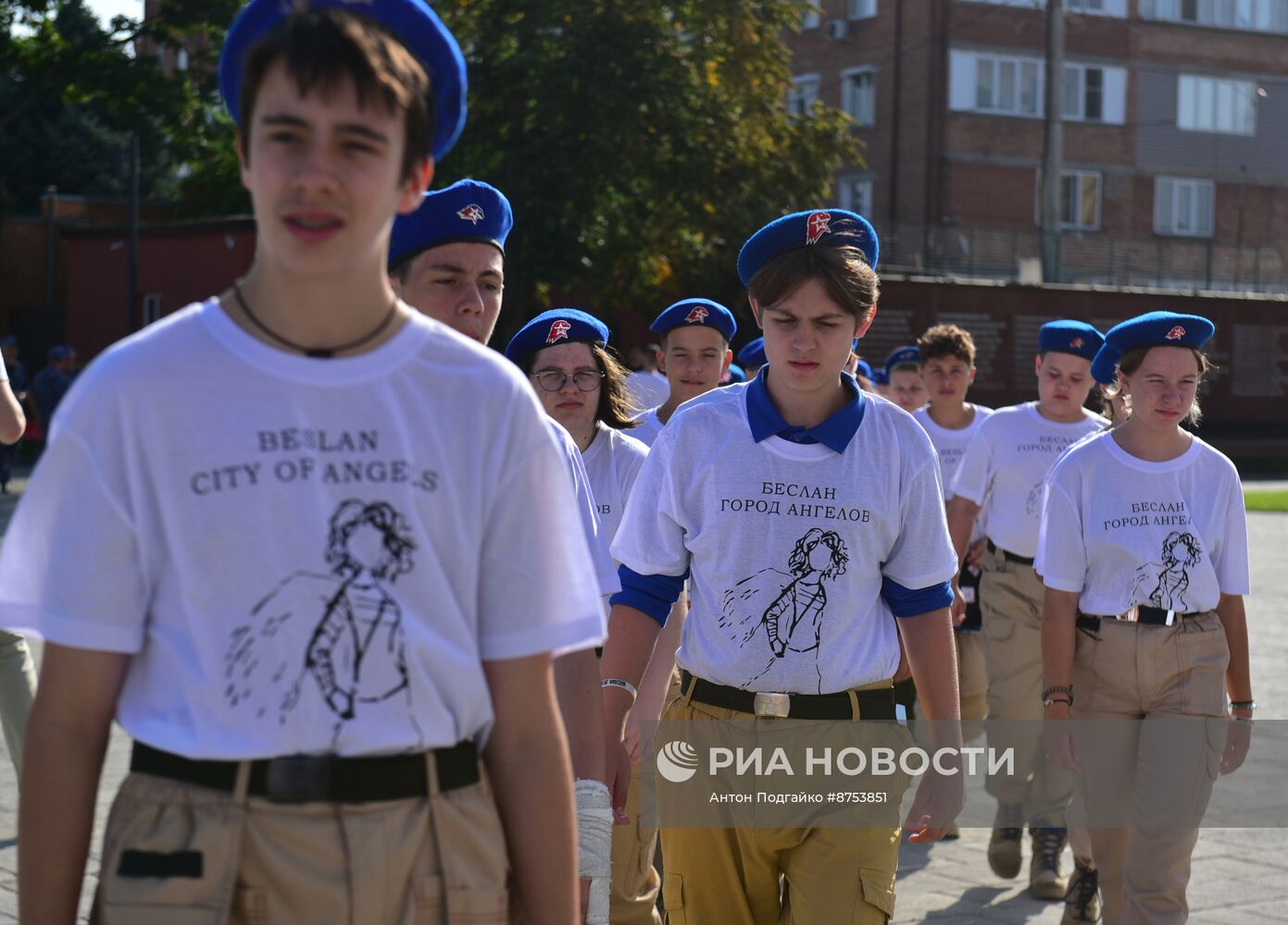 Годовщина трагедии в школе № 1 Беслана