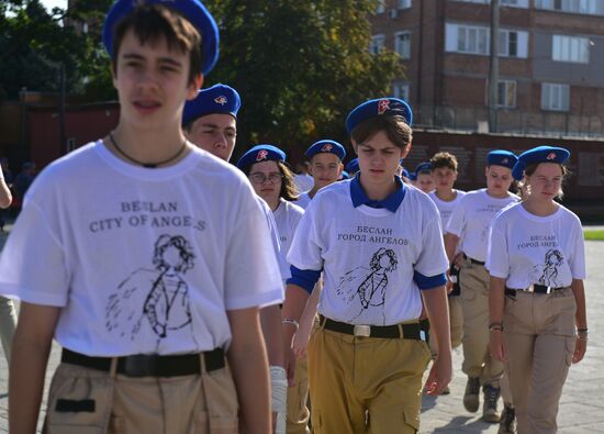 Годовщина трагедии в школе № 1 Беслана