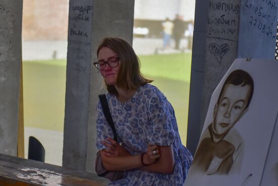 Годовщина трагедии в школе № 1 Беслана