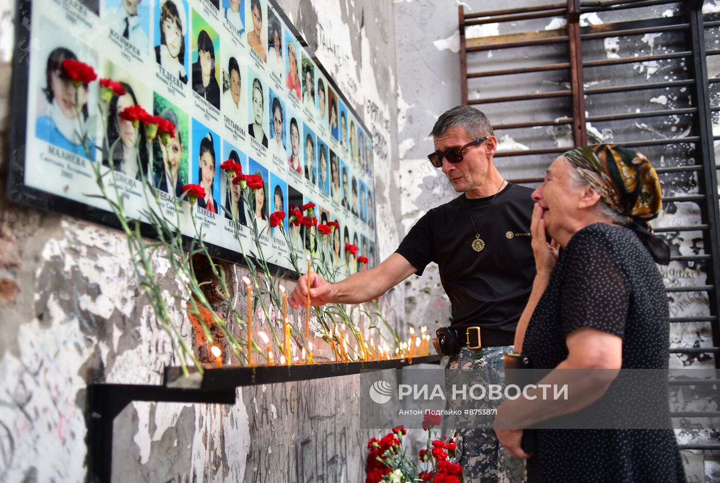 Годовщина трагедии в школе № 1 Беслана