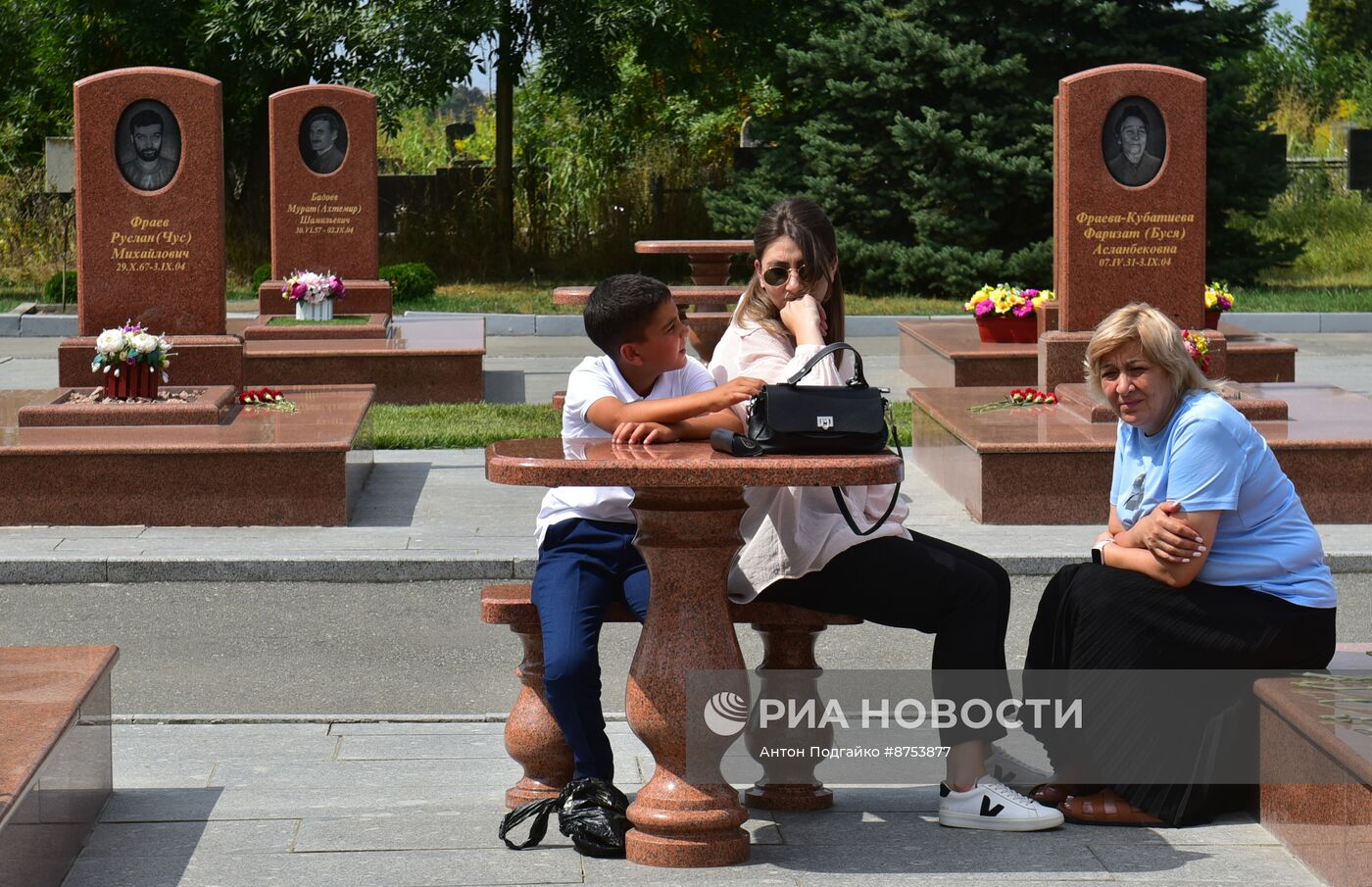 Годовщина трагедии в школе № 1 Беслана