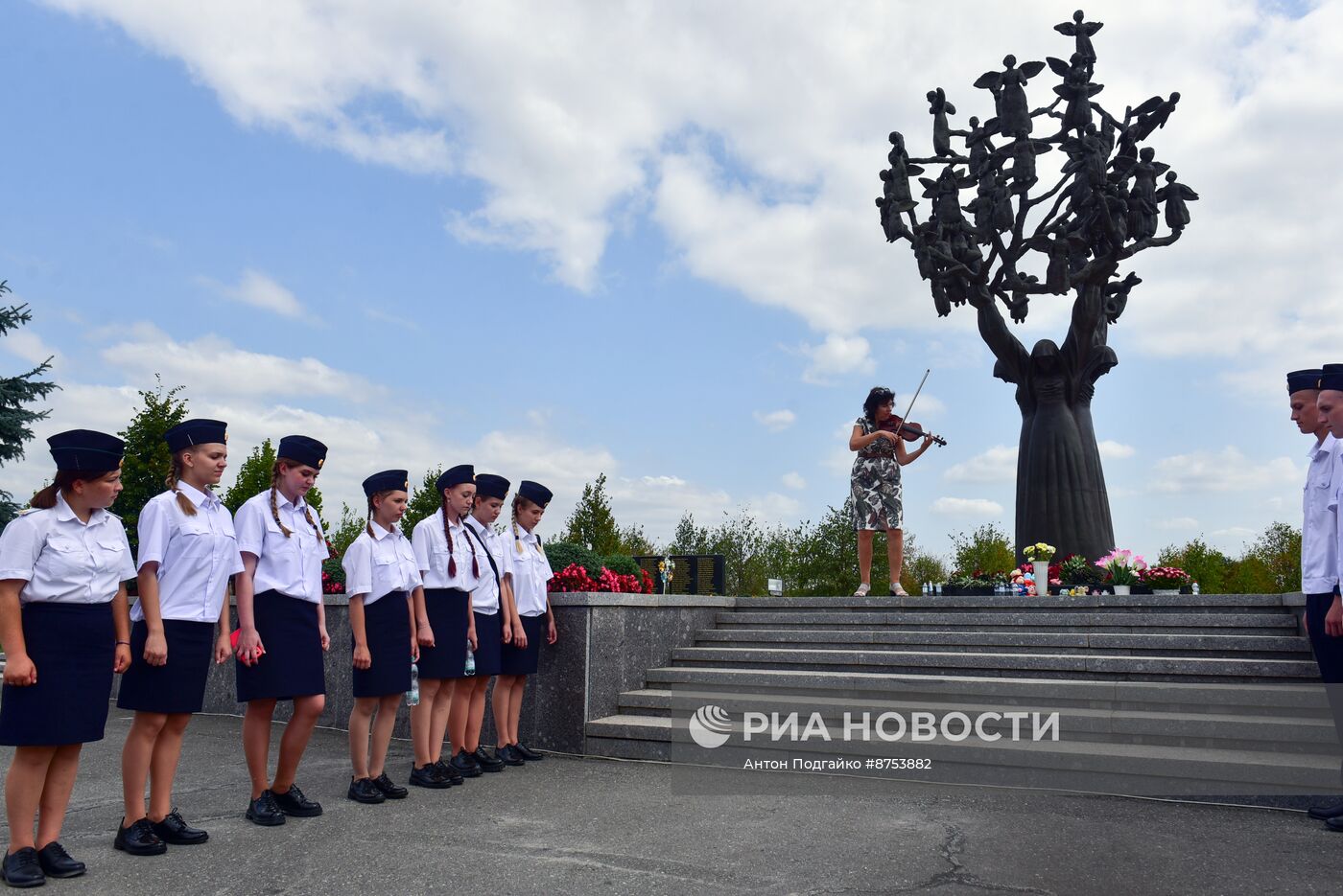 Годовщина трагедии в школе № 1 Беслана