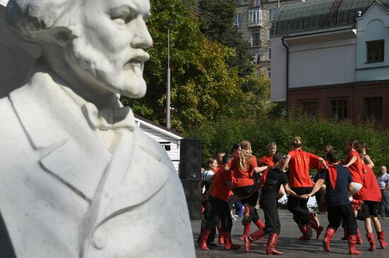 Празднование дня российского казачества 