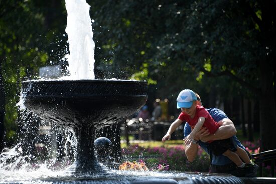 Празднование дня российского казачества 